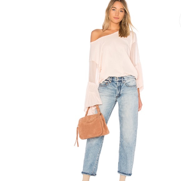 Free People Tops - Free People Still Got It Ruffled Sleeve Tee NWT